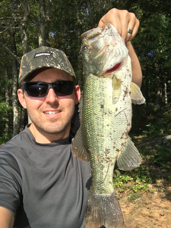 A photo of Kirill Gorshkov's catch
