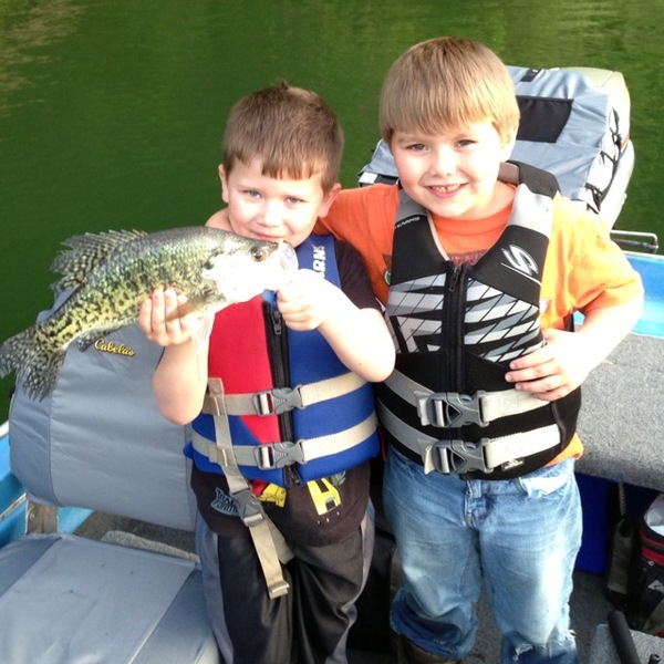 A photo of joseph stidham's catch