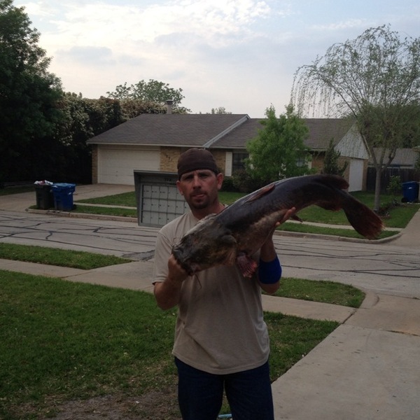 A photo of slade wright's catch