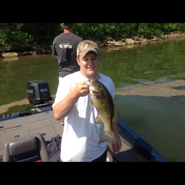 A photo of Matt Harkness's catch