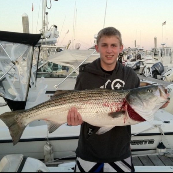 A photo of Ryan Rossi's catch