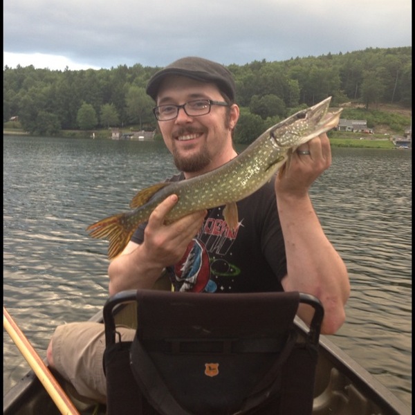 A photo of Pat Houlihan's catch