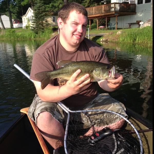 A photo of Pat Houlihan's catch