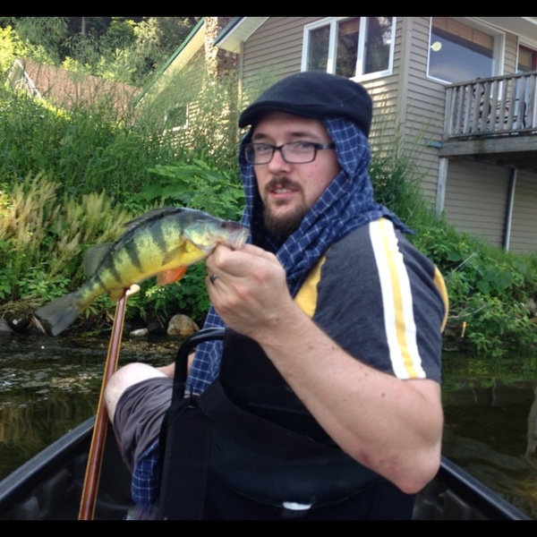 A photo of Pat Houlihan's catch