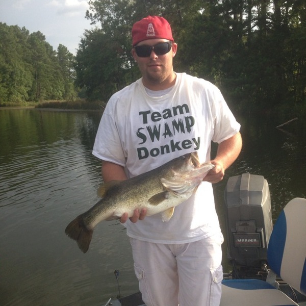 A photo of John Miller's catch