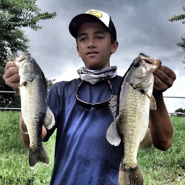 A photo of Trenton Eldridge's catch