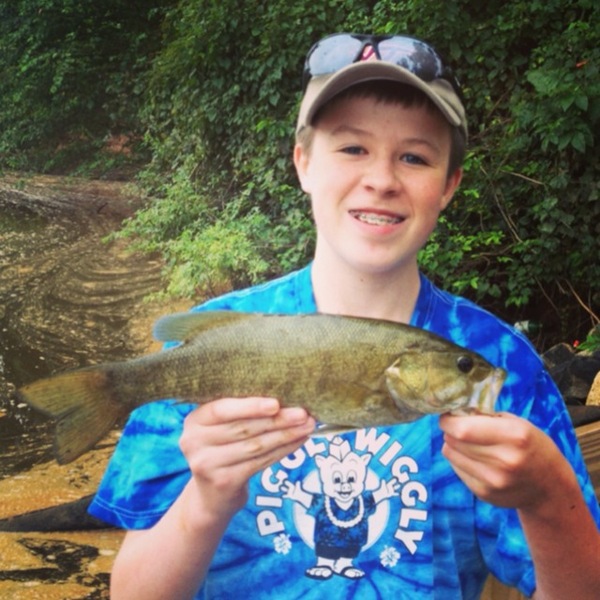 A photo of Case Keatley's catch