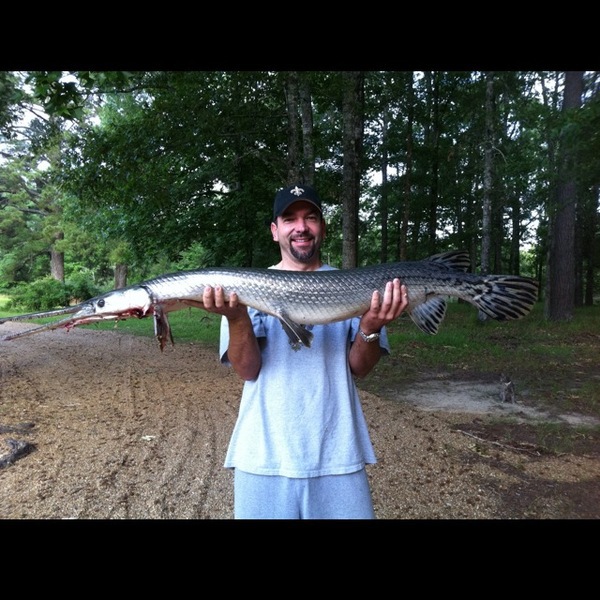 A photo of J.D. Wilhelm's catch