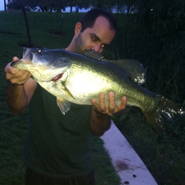 A photo of Nathan Walker's catch