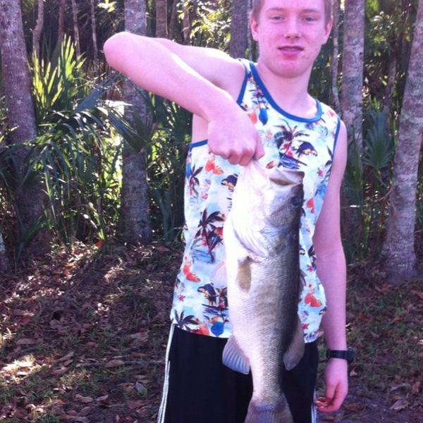 A photo of jacob barr's catch