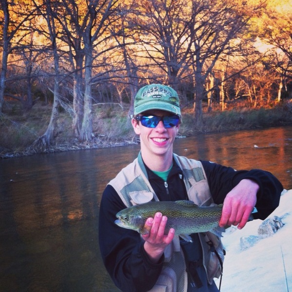 A photo of Tim's catch
