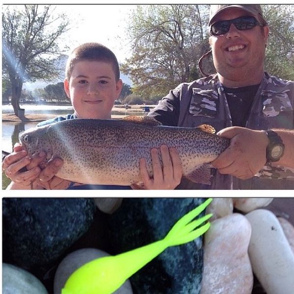 A photo of Jessica's catch