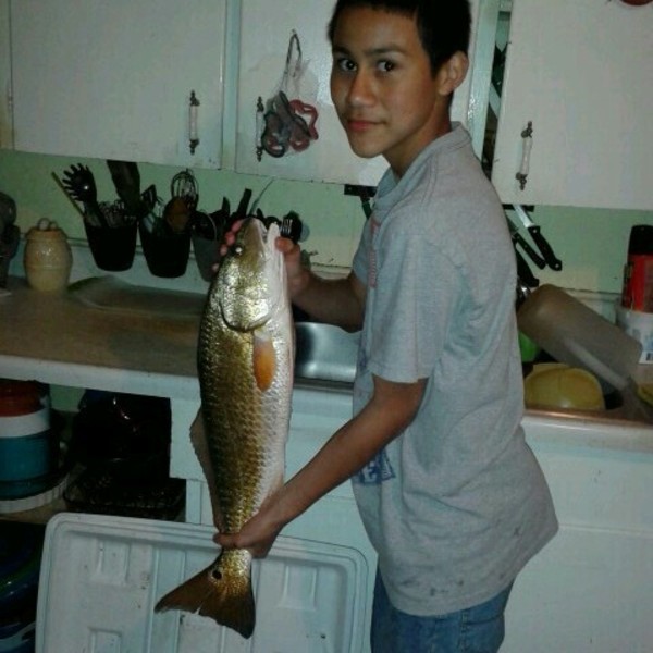 A photo of Mario Diaz's catch