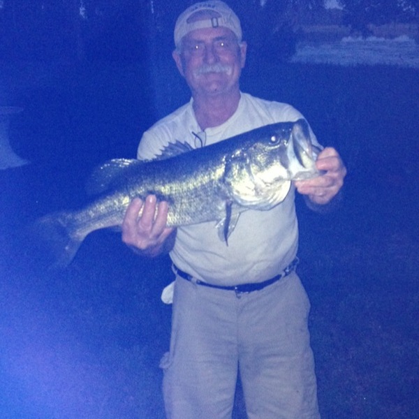 A photo of Grandpap's catch