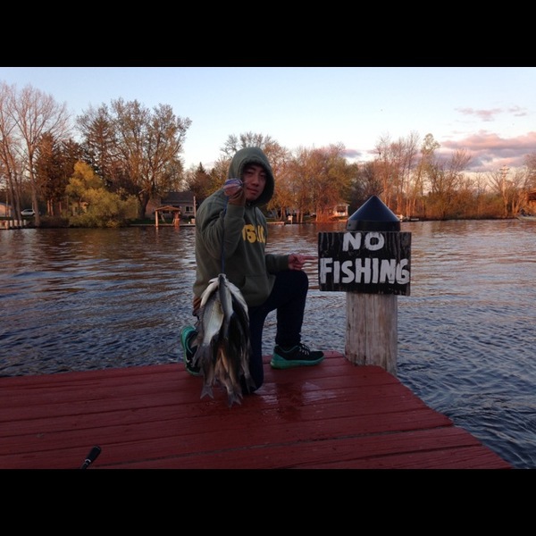 A photo of Ko Vang's catch