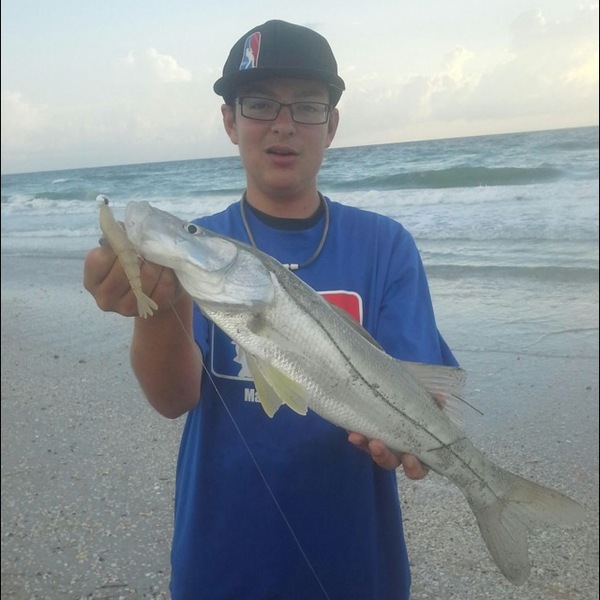 A photo of Christian Greico's catch