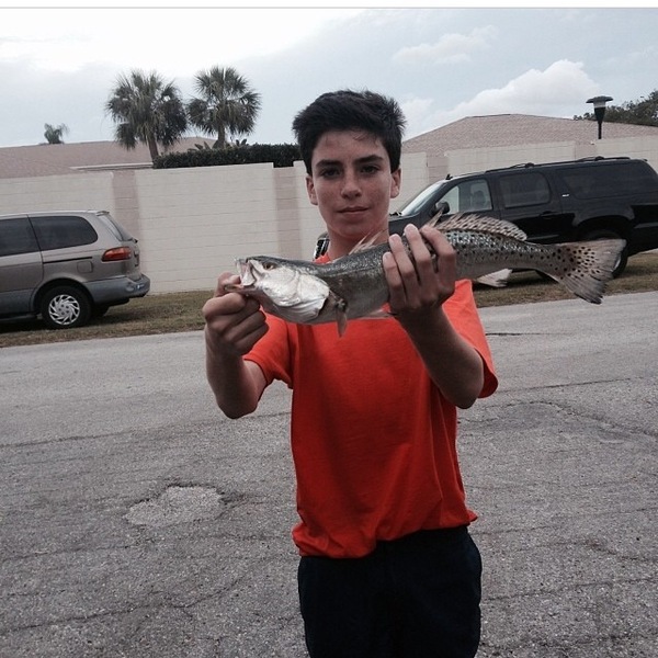 A photo of Cameron McMillan's catch