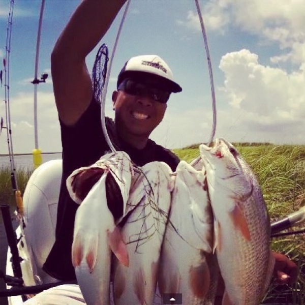 A photo of Rex Rex's catch