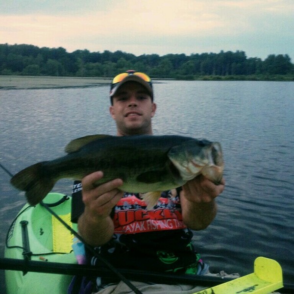 A photo of Brian Britton's catch