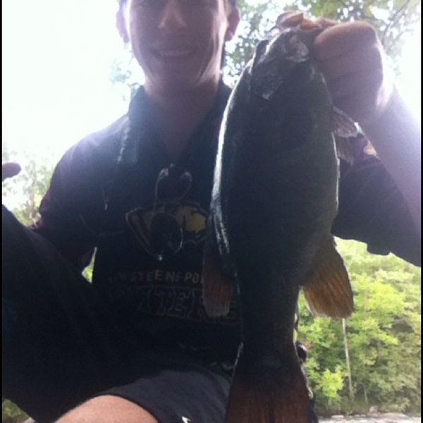 A photo of Mike Parkinson's catch