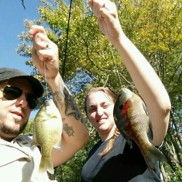 A photo of Mike Ruff's catch