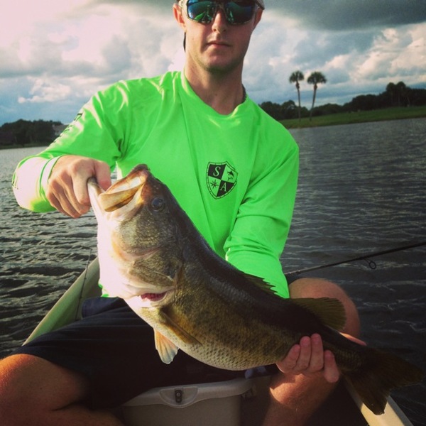 A photo of Mike Howe's catch