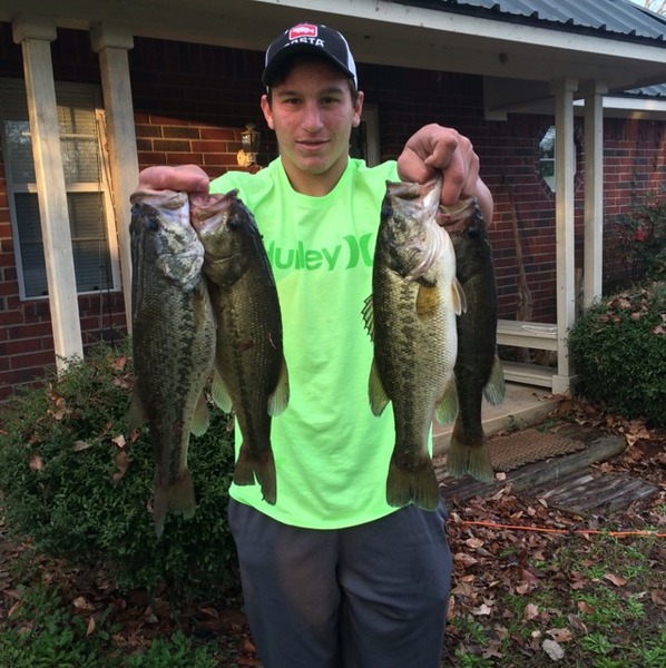 A photo of Corbin Stepan's catch