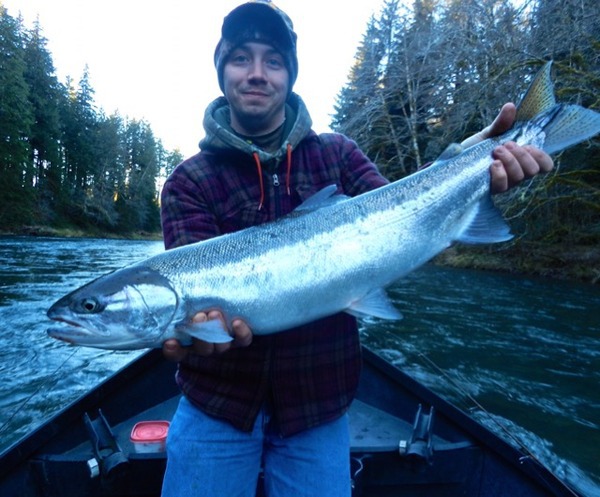 A photo of Mike Mike's catch