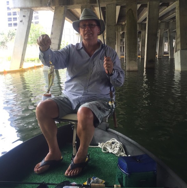 A photo of C.M.B 🇺🇸 Veteran.. Therapy on the Water!  🙏🏻's catch