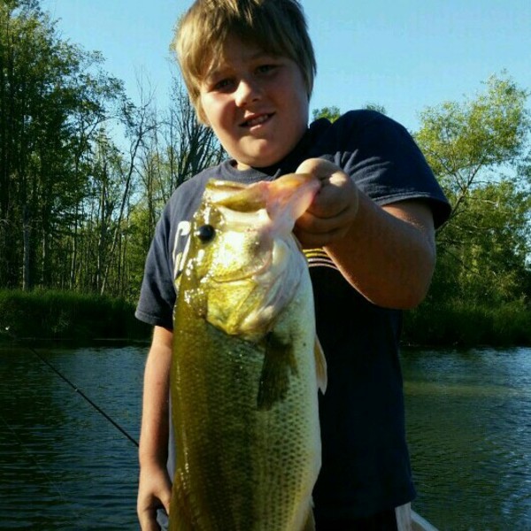 A photo of Simon Weller's catch