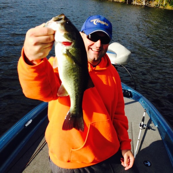 A photo of Glenn Smith's catch