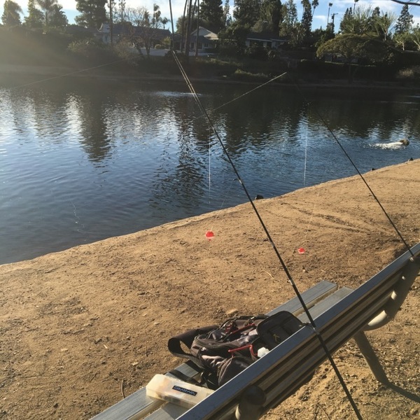 A photo of Michael Rahon's catch