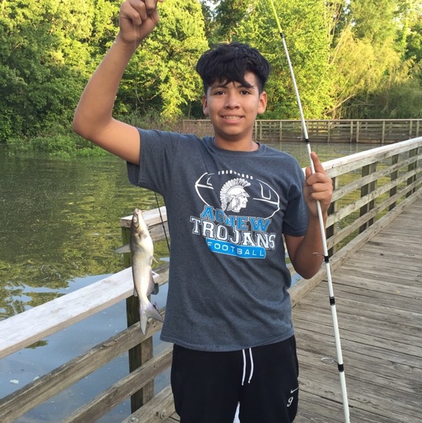 A photo of Paul's catch