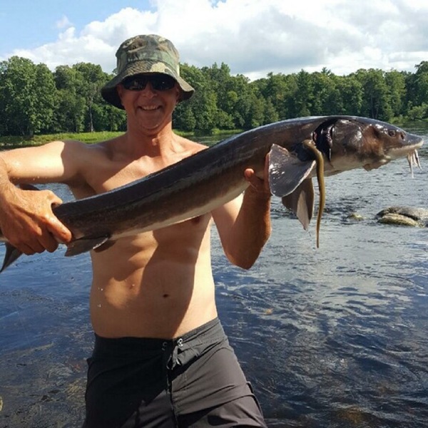 A photo of Paul Lukas's catch