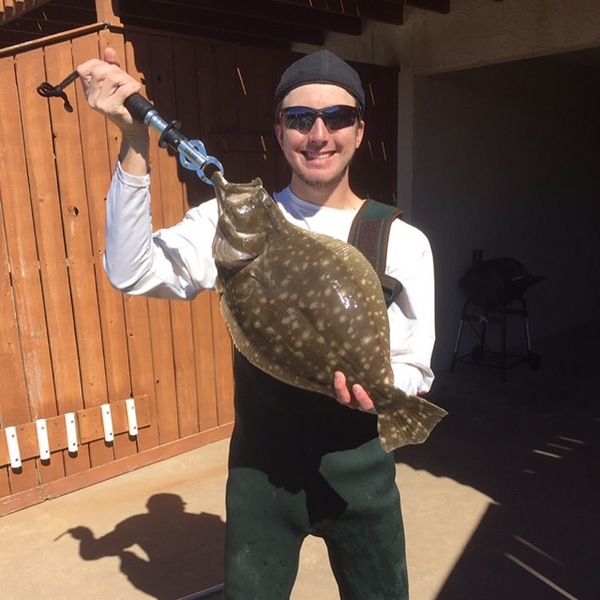 A photo of Austin Buley's catch