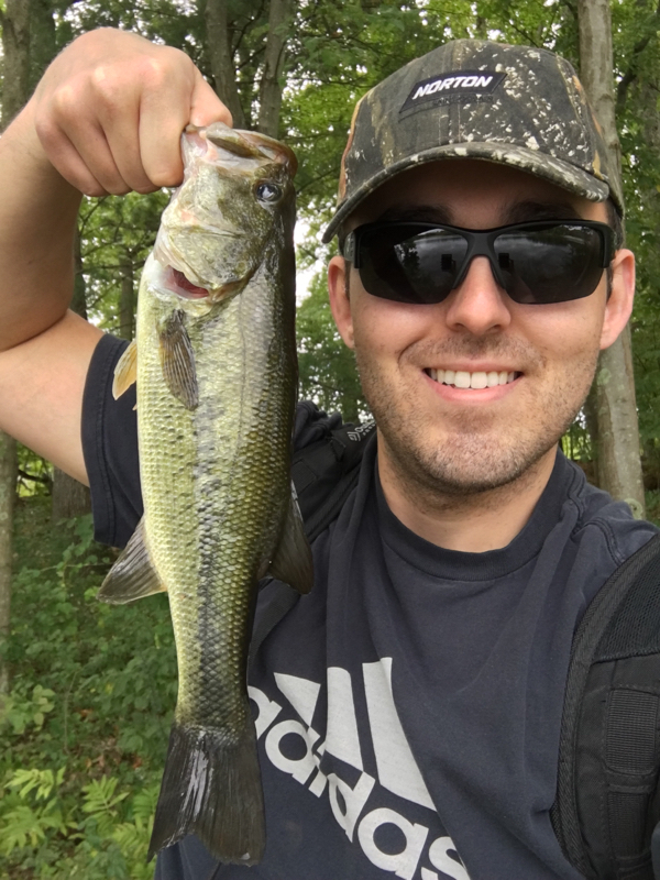 A photo of Kirill Gorshkov's catch