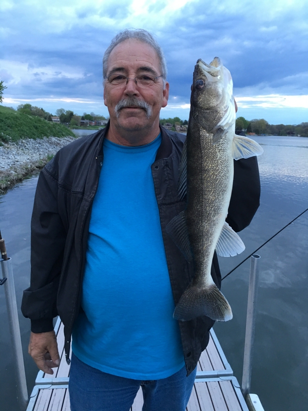 A photo of Jack Griffin's catch