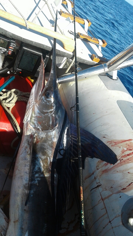 A photo of Robert Winecoff's catch