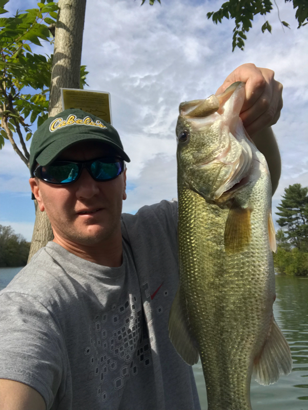 A photo of Kevin Richie's catch