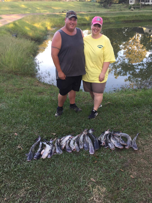 A photo of Clint Deer's catch