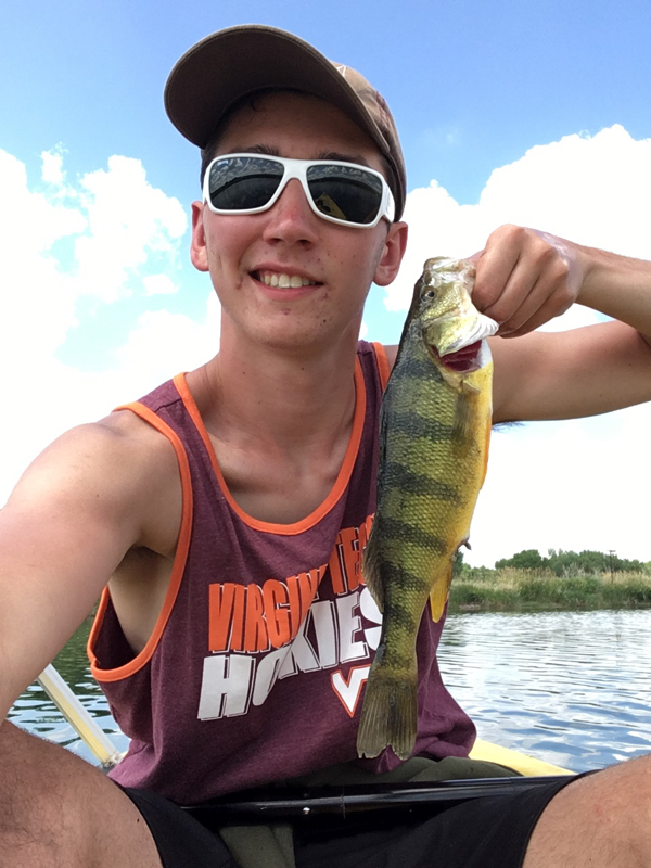 A photo of James Moore's catch