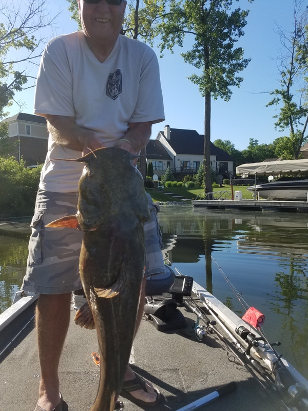 A photo of larry caudill's catch