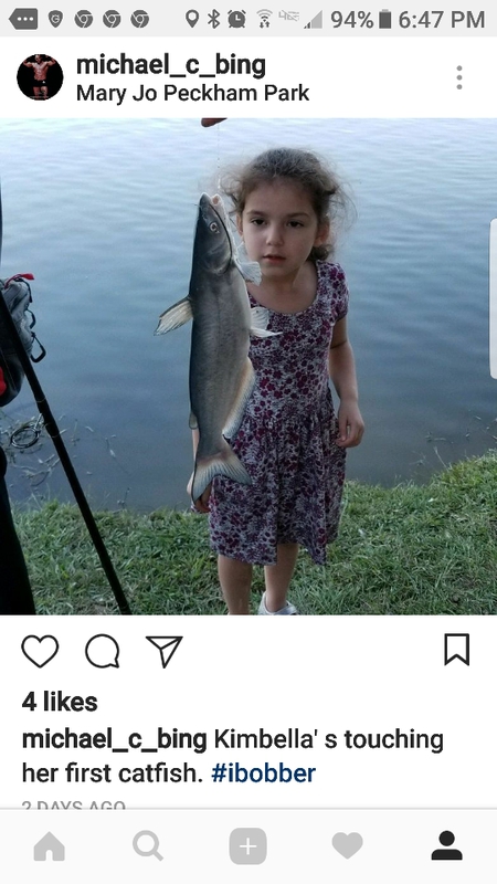 A photo of michael bing's catch