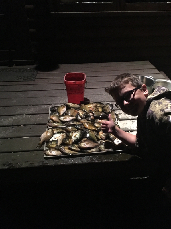 A photo of Carter Catlin's catch