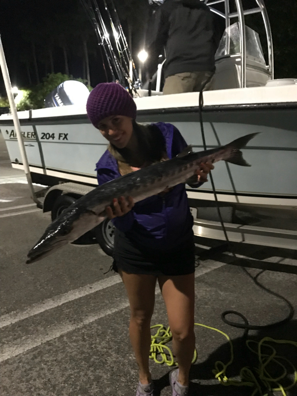 A photo of Andrea Ceballos's catch
