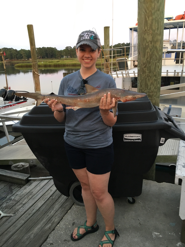 A photo of Mandy Caldwell's catch