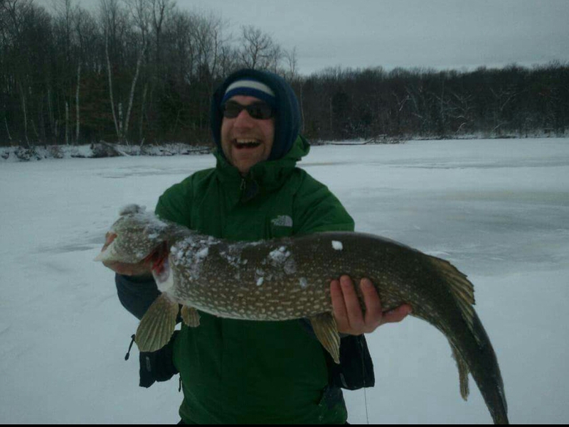 A photo of Cory Cronk's catch