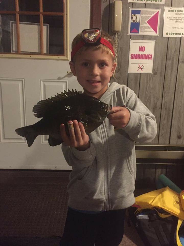 A photo of Nicholas Jeffery's catch