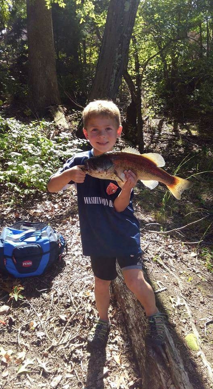 A photo of Nicholas Jeffery's catch