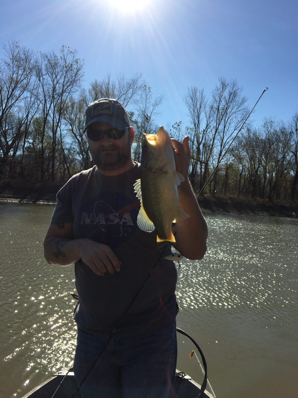 A photo of James Chipman's catch